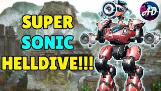 NEW SUPER SONIC HELLDIVE! MAX MERCURY DEVASTATOR SCATTER Gameplay | War Robots MK2 Gameplay WR