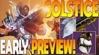 FIRST LOOK AT NEW SOLSTICE 2024 Armor Sets, Cosmetics, & FREE LOOT!  EARLY PREVIEW!!!! | Destiny 2