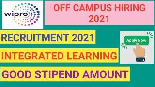 Wipro off campus drive 2021|| wipro recruitment 2021|| wipro integrated program 2021 || Wipro DSWD