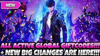 *HURRY!! ALL ACTIVE GLOBAL GIFT CODES!* + NEW BIG SURPRISE CHANGES ARE HERE! (Solo Leveling Arise