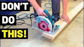 7 Most CONTROVERSIAL CUTTING Techniques in Carpentry + Woodworking! (Safe or Not Safe?!)