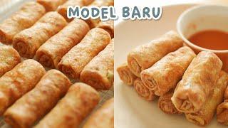 MODEL BARU LUMPIA AYAM GULUNG!! Nagih Enaknya!!