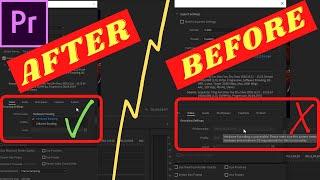 How To Enable HARDWARE ENCODING In Premiere Pro | Premiere Pro Hardware Encoding 100% FIXED 2021