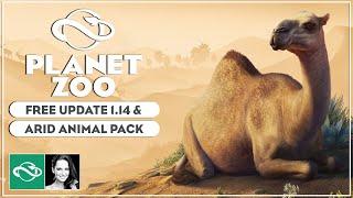 ▶ Planet Zoo Free Update 1.14 & Arid Animal Pack: Overview & All Animals