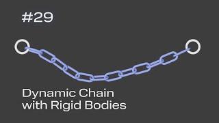 Cinema 4D Quick Tip #29 - Dynamic Chain with Rigid Bodies (Project File on Patreon)