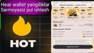 Телефонда пул ишлаш/ Yangi Hot pad $DD tokeni Airdrop olamiz