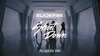 [Clean Acapella] BLACKPINK - Shut Down