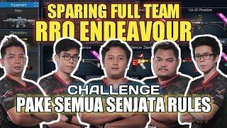 SPARING FULL TEAM RRQ ENDEAVOUR ?! NYOBAIN SEMUA SENJATA RULES #1 - POINT BLANK INDONESIA