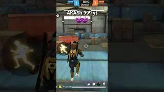 Akash 999 yt #gaming  #freefire  #shorts  #tiktok  video  1vs1