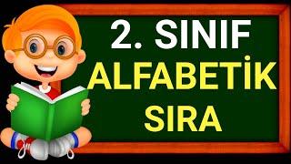 2. Sınıf Alfabetik Sıralama | Sözlük Sıralaması | Türkçe