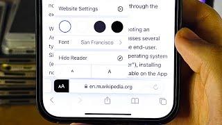 How To Use Reader View in Safari on iPhone