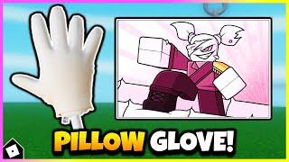 How To Get PILLOW GLOVE & SHOWCASE in SLAP BATTLES! (Fortress of Dreams Badge) [ROBLOX]