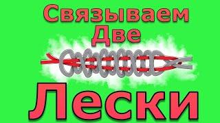 Как привязать поводок? "Соединение петля в петлю" надежное соединение .