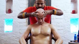 Intellectual Head Massage by Reiki Master | Indian Barber