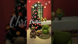 Christmas Tree Idea | BASE GAME | NO CC | THE SIMS 4 #christmas #thesims4 #asmr #basegame