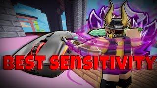 So I found the BEST SENSITIVITY for PVP (Roblox Bedwars)