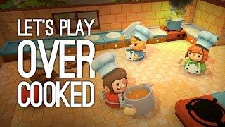 Overcooked Gameplay: Let's Play Overcooked - COUCH CO-OP COOKING