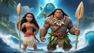 Moana and Maui - Voice of the Storm