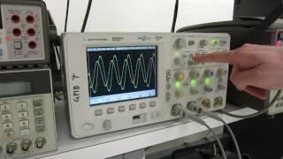 Measuring Phase using Oscilloscope