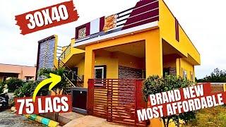 75Lacs Most Affordable, House for sale in Bangalore, 30X40 | Interior design | Prithvi Nivasi