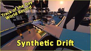 Synthetic Drift - World Record by Ikewolf - TRACKMANIA Track of the Day