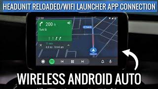 Wie bekomme ich WIRELESS ANDROID AUTO in jedes Auto? Headunit Reloaded HUR Wifi Launcher App 2025...