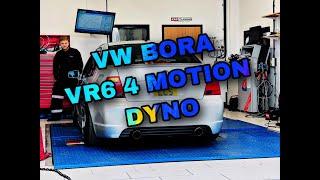 VW BORA VR6 4 MOTION ON DYNO!! #VWBORA #VW #VR6