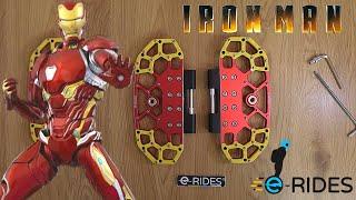 You can't ride it naked - e-RIDES IronMan Electric Unicycle Honeycomb Spike Pedals