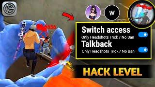 TalkBack and Switch Access BRASIL Settings 2024 | Enable THIS settings for MORE HEADSHOT freefire