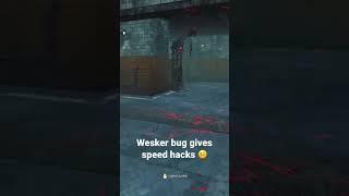 Wesker bug gives speed hacks #dbdshorts #dbd