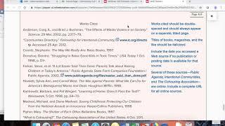 Writing an Essay That Includes Outside Sources