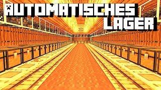 Wie baut man ein vollautomatisches Lager in Minecraft | Minecraft voll automatisches Lager bauen