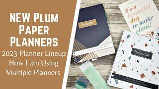 NEW Plum Paper Planners for my 2023 Planner Linup - Flip Through and How I am Using Them in 2023