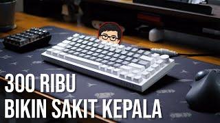 Keyboard 75% Gasket Mount Sekarang Cuma 300 Ribu? - Ajazz AK820 Review