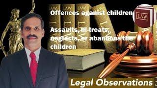 Offences against the Children | Tamil | Selvakkunapalan | Legal Observations