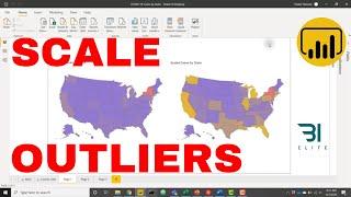 Power BI - 3 Ways to Scale Data to Remove Effects of Outliers