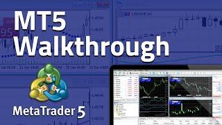 Learn MetaTrader 5, in Five Minutes. Full MT5 Walkthrough