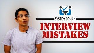 Five common system design interview mistakes 