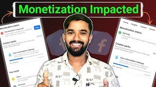 Facebook Monetization impact | Monetization Impacted | Facebook Restricted Problem Solve