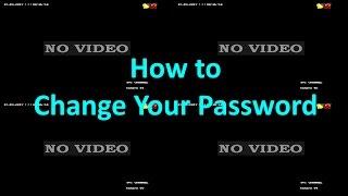 HIKVISION - How To Change Your Password