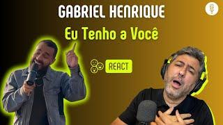 GABRIEL HENRIQUE | EU TENHO A VOCÊ | Vocal Coach REACTION & ANÁLISE
