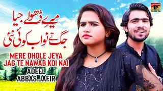 Mere Dhole Jeya Jag Te Nawab Koi Nai | Adeel Abbas Jafir | (Official Video) | Thar Production