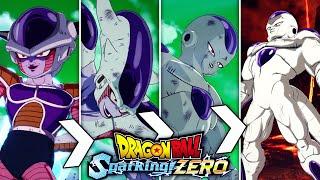 Dragonball Sparking Zero FRIEZA (Z) ALL Forms & Transformations