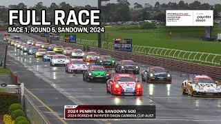 FULL RACE: Carrera Cup in the Sandown Rain