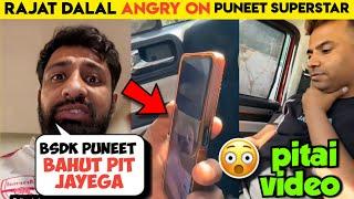 OMG- Rajat Dalal Very Angry On Puneet Superstar,Rajat dalal warning to puneet superstar