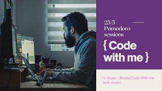 3 HOURS Early Study / Code with Me | Lo-Fi Music | (25/5) pomodoro session