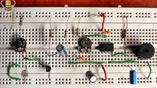 Shadow Detector Alarm Using 555 Timer