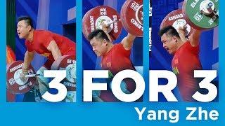 Yang Zhe | 3 for 3 - Snatch