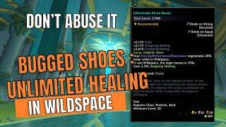 (Fixed) Bugged shoes, don't abuse it. Neverwinter healer module 28.