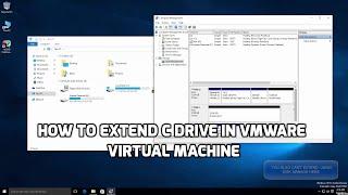 How To Extend C Drive Partition In VMware